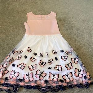 Butterfly kids dress